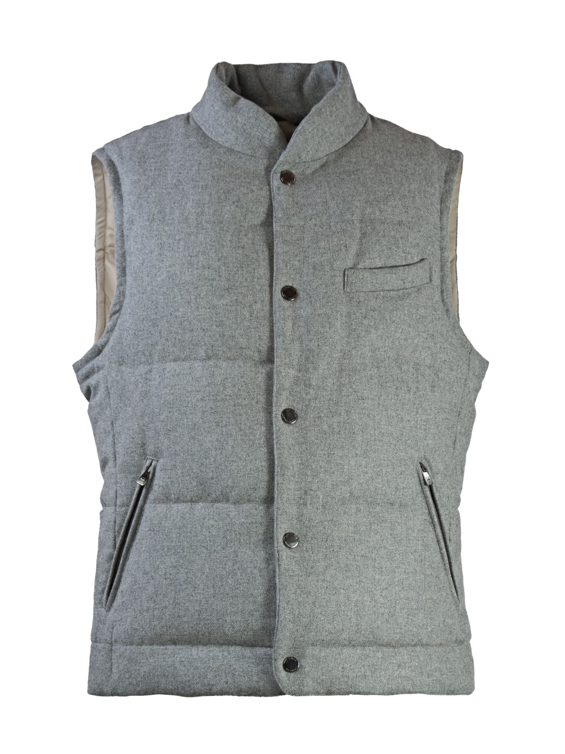 shop CORNELIANI  Gilet: Corneliani gilet in cashmere.
Collo alto.
Senza maniche.
Chiusura con bottoni.
Taschino su petto.
Tasche laterali.
Vestibilità regolare.
Composizione: 100% Cashmere.
Fabbricato in Italia.. 92C5T1 3820155-018 number 2270956